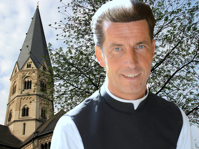 Dr. Wolfgang Picken, Stadtdechant von Bonn und Pfarrer am Bonner Münster, Foto: (c) Stadtdekanat Bonn /Dahmen, Montage: KIP