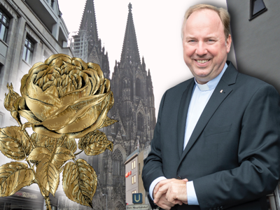 Dom- und Stadtdechant Robert Kleine von Köln, Collage: KIP