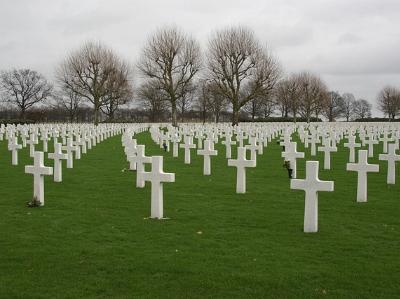 ein Soldatenfriedhof