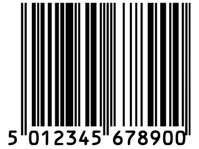 Beispiel für einen Barcode