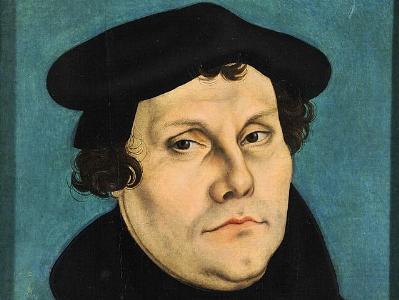 Portrait von Martin Luther 1529