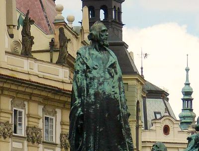 Jan-Hus-Denkmal in Prag