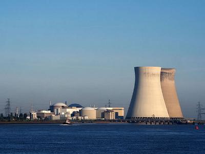 das Atomkraftwerk Doel in Belgien