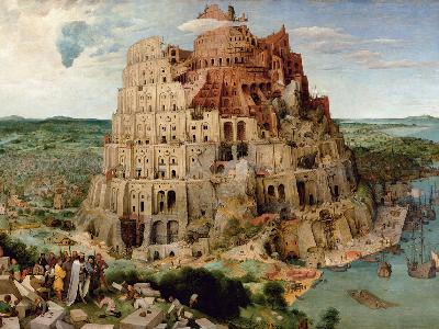 Der Turmbau zu Babel - Gemälde von Pieter Bruegel dem Älteren von 1563