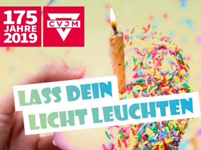 Werbung für 175 Jahre CVJM