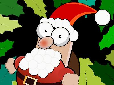 Crazy Santa Claus