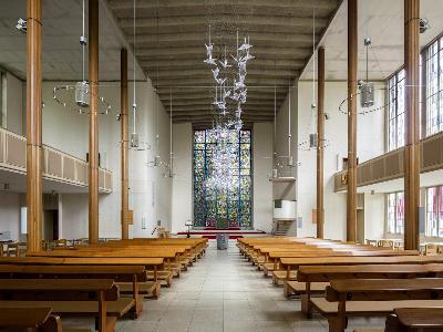 Innenraum der Gelsenkirchener Pauluskirche