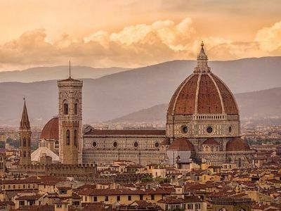 Die Kathedrale Santa Maria del Fiore in Florenz