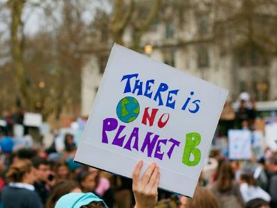 Demo gegen Klimawandel