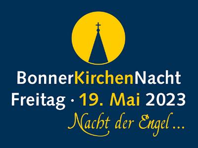 Plakat Lange Nacht der Kirchen 2023 in Bonn