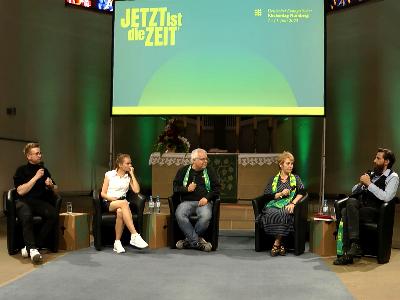 Podiumsdiskussion beim Kirchentag 2023