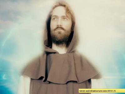 ein virtueller Jesus-Avatar aus dem Internet